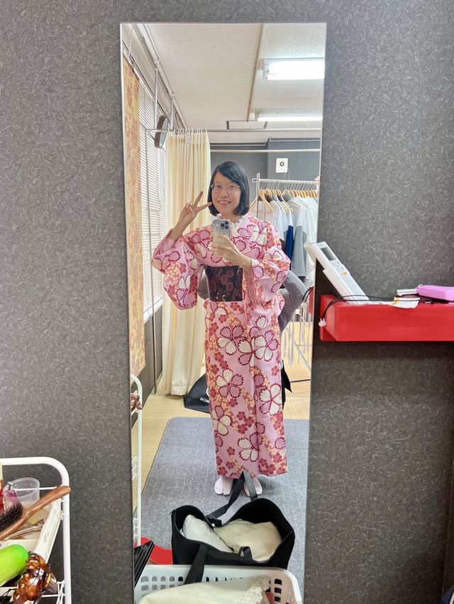 Renting a kimono outfit in Matsumoto 