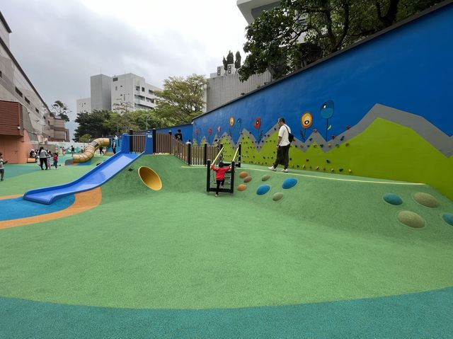花墟與雀仔街主題嘅兒童遊樂場 @ Moko動樂園