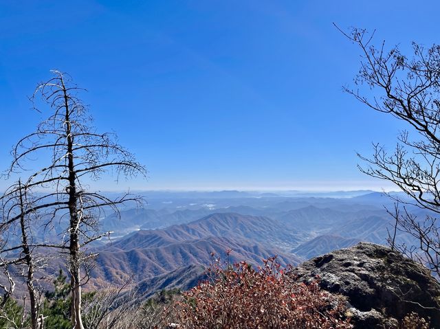 그림같은 풍경 지리산 국립공원 천왕봉 ♥ ⛰