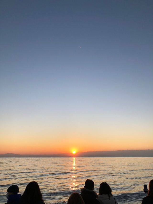 初日の出は、三浦海岸から！🌅