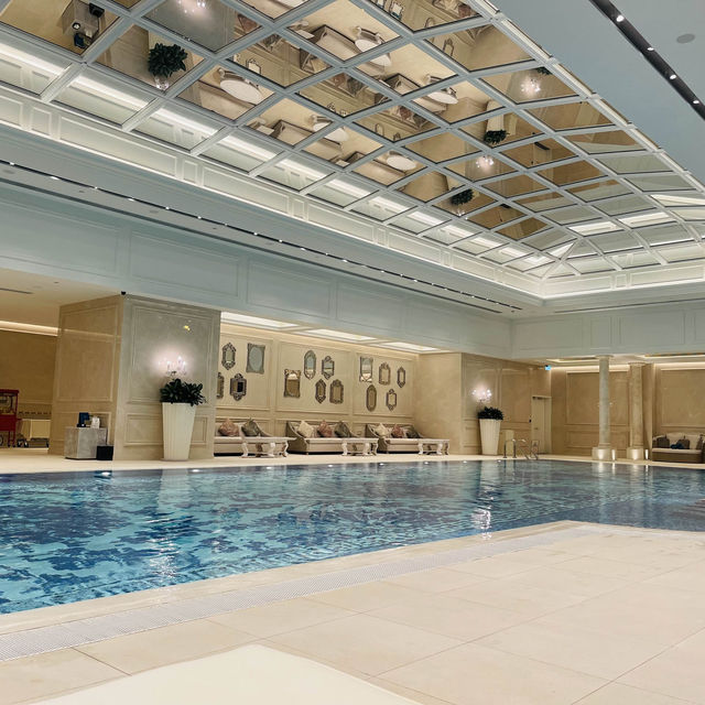 The best Heated Indoor & Outdoor Pool ever!