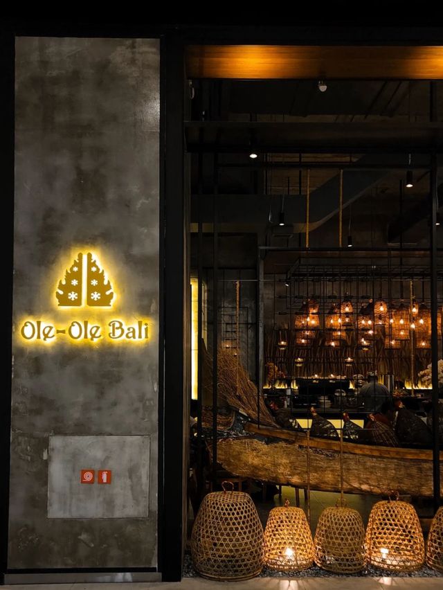 Popular Balinese Restaurant: Ole-Ole Bali👺