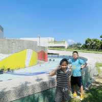 後壁湖超好溜小孩的地方-台電南部展示館戶外區