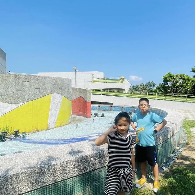 後壁湖超好溜小孩的地方-台電南部展示館戶外區