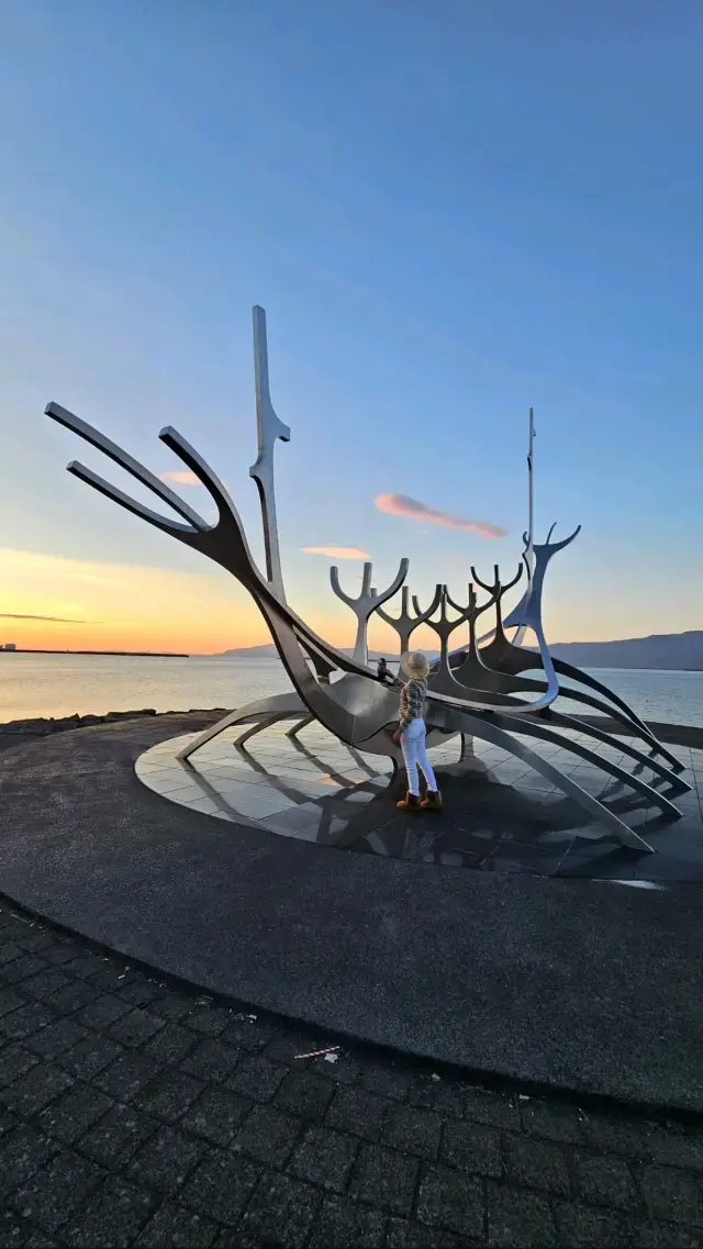 Golden Hour At The Sun Voyager