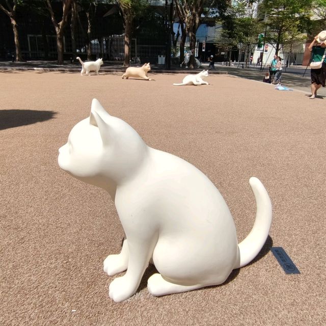 ✨打卡深圳灣萬象城巨型貓咪主題展🐱✨