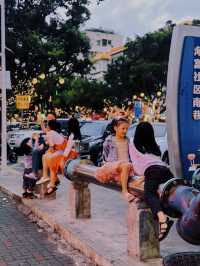 來了深圳宝安区美食街：翻身路和自由路