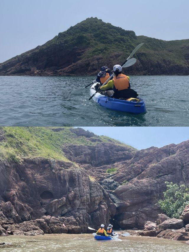 💗天然粉紅小島「赤洲」｜🌊海上岩石樂園