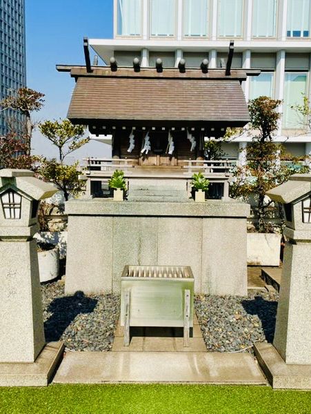 【東京都/航空神社】ビルの屋上にある空の守り神