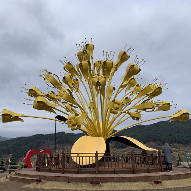 노란 산수유로 가득한, 구례 산수유 마을