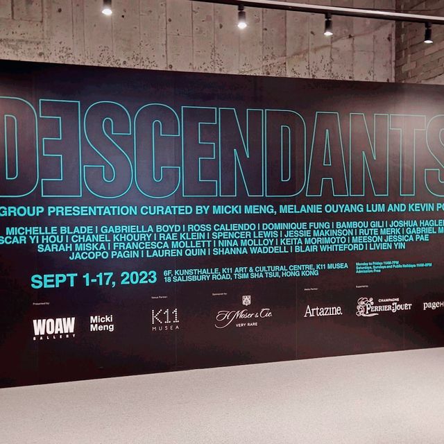 當代頂尖國際藝術家聯展，展期直到 17.Sep. ！ 勿錯過了 ！