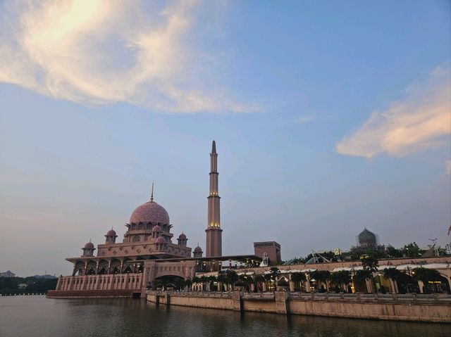 The Putra Mosque in Federal Territory Putrajaya