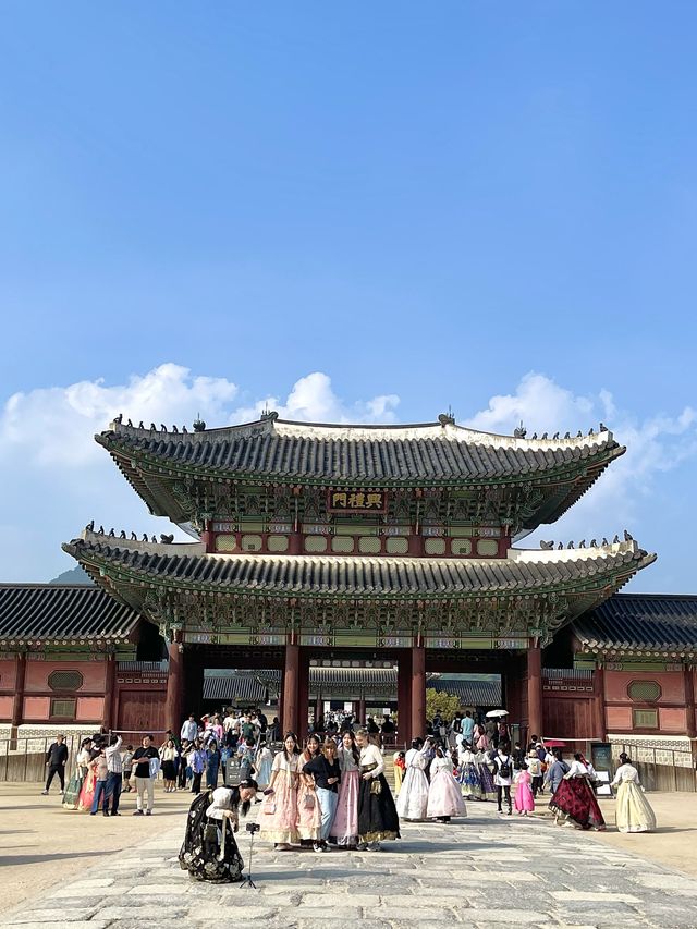 韓國首爾最美打卡宮殿-景福宮