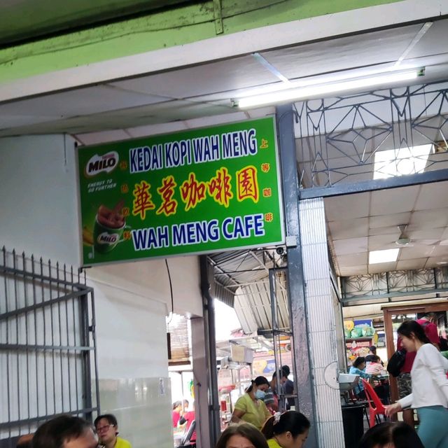 Traditional Wah Meng Cafe Ayer Itam Market 