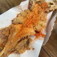 Bangsaen fish market 