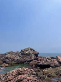 💗天然粉紅小島「赤洲」｜🌊海上岩石樂園