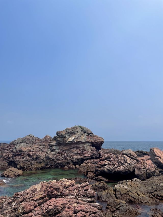 💗天然粉紅小島「赤洲」｜🌊海上岩石樂園
