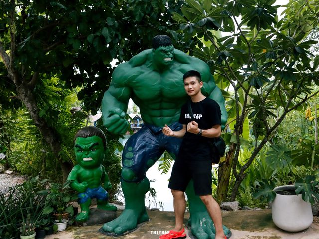 เถียงนาคาเฟ่ บ้านสวนศรีบุญมา อุดรธานี