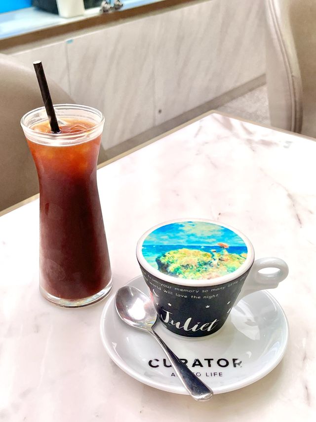 원하는 그림 그려주는 홍콩 프린팅 커피☕️🖼️