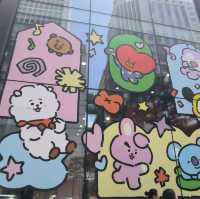 終於！明洞的 Line Friends 來了