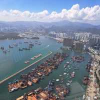 Sky100📸欣賞香港高質360全景😍