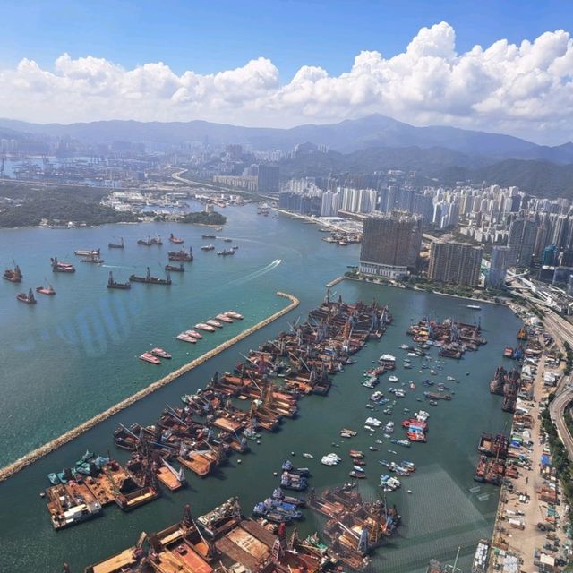 Sky100📸欣賞香港高質360全景😍
