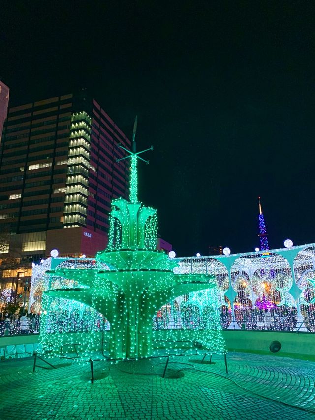 北海道　札幌観光　札幌ホワイトイルミネーション最高だったぞ！