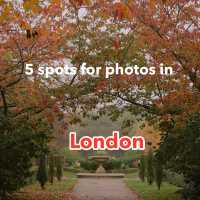 A guide for great photos in London 📷