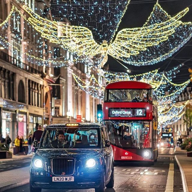 🎄 Regent Street Lights 🇬🇧