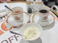 Amazing coffee treat at Bacha ☕️