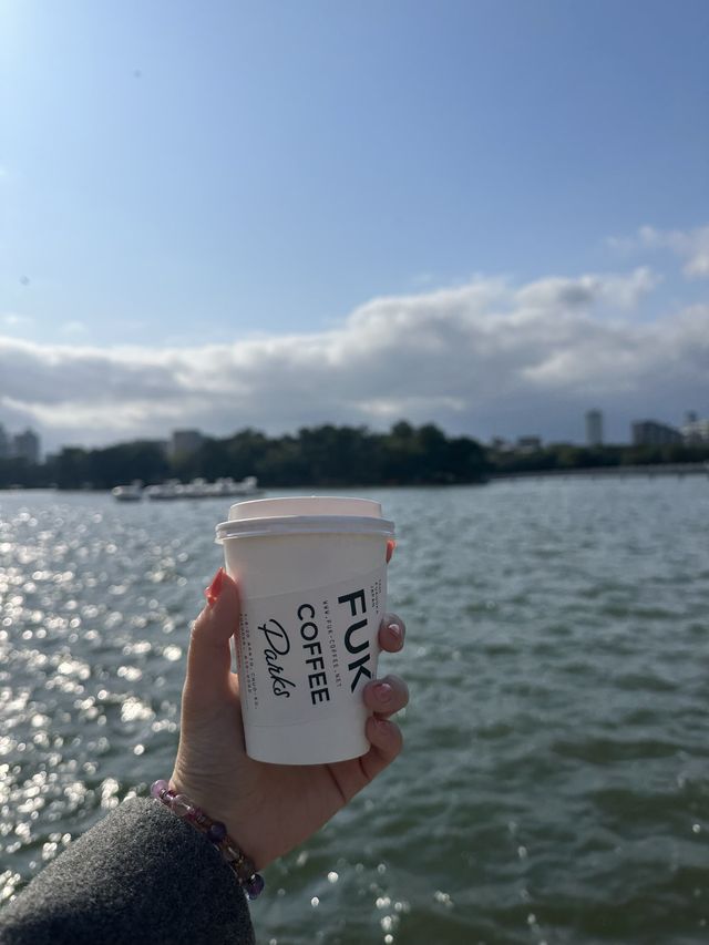 福岡で、福岡に旅行に行ったコンセプトのコーヒー！？
