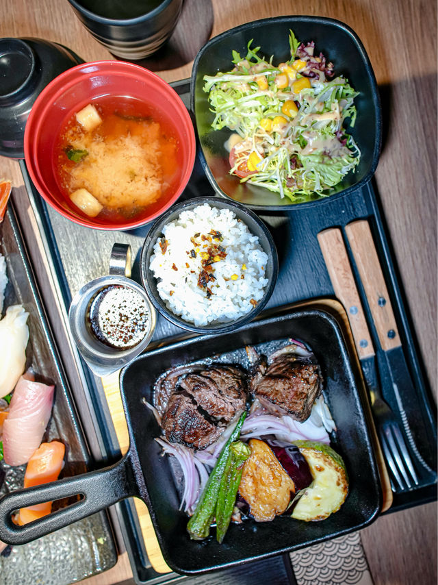 午市定食多款式，神木頗有吸引力