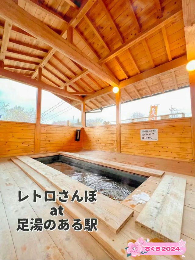 【千葉】9割が知らない?!超穴場スポット🤎チョコレートカラーの足湯のあるレトロ駅
