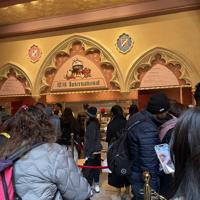 Dining at Disneyland’s Royal Banquet Hall