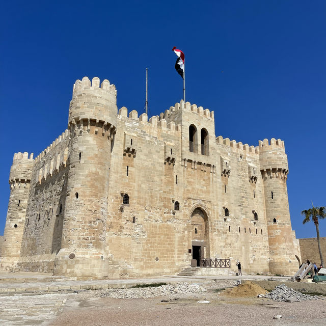 Ancient defense fortress of Alexandria 