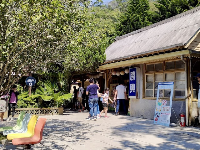 苗栗三義 觀光車站 舊山線鐵道自行車-勝興站