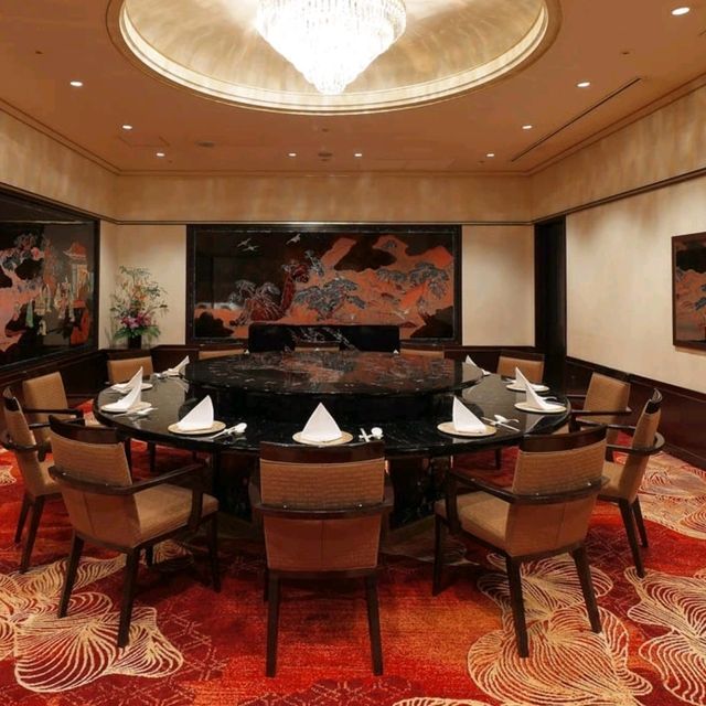 日本東京-極盡奢華亮眼的中華料理餐廳：旬遊紀