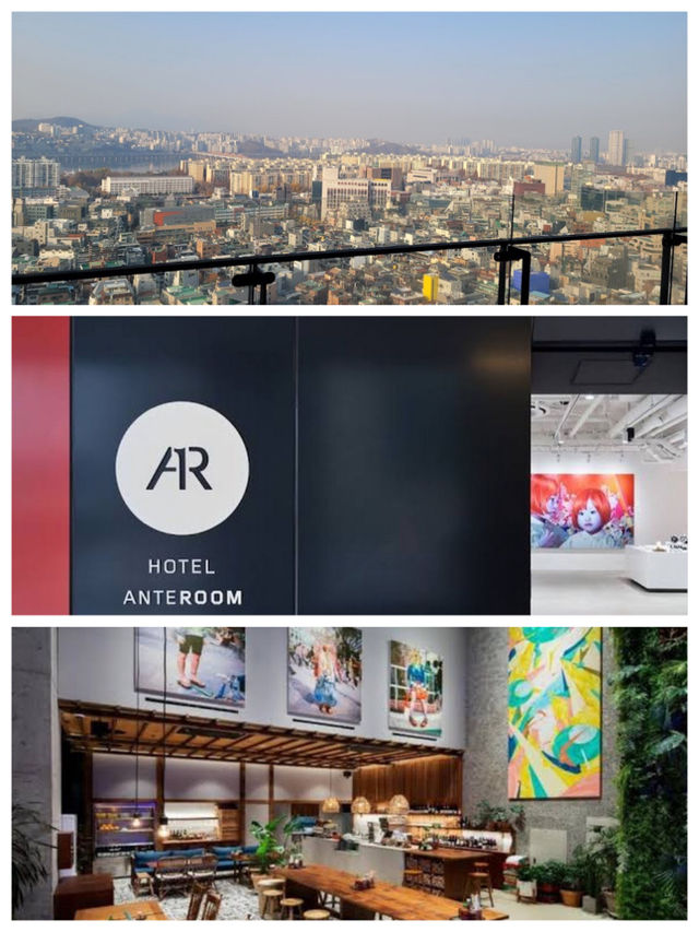 首爾酒店：現代工業風與藝術氣息，充滿靈感舒適🇰🇷 Hotel Anteroom Seoul 호텔안테룸서울 