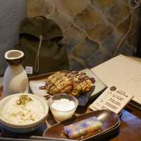 𖤣𖤥旺角Cafe│天台花園的日式料理