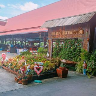 วัดบางกระเจ็ด水上市場，ฉะเชิงเทรา府