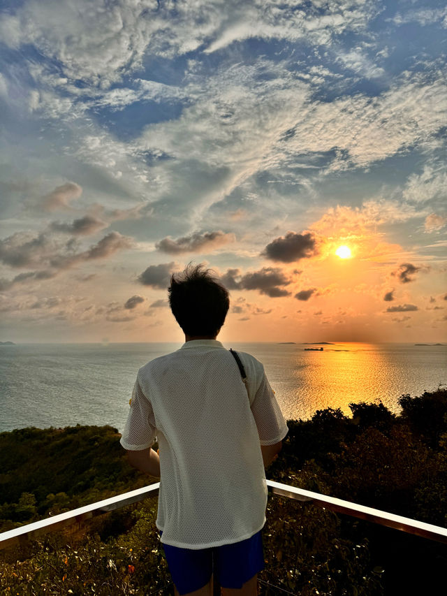จุดชมวิวกังหันลม ณ เกาะล้าน