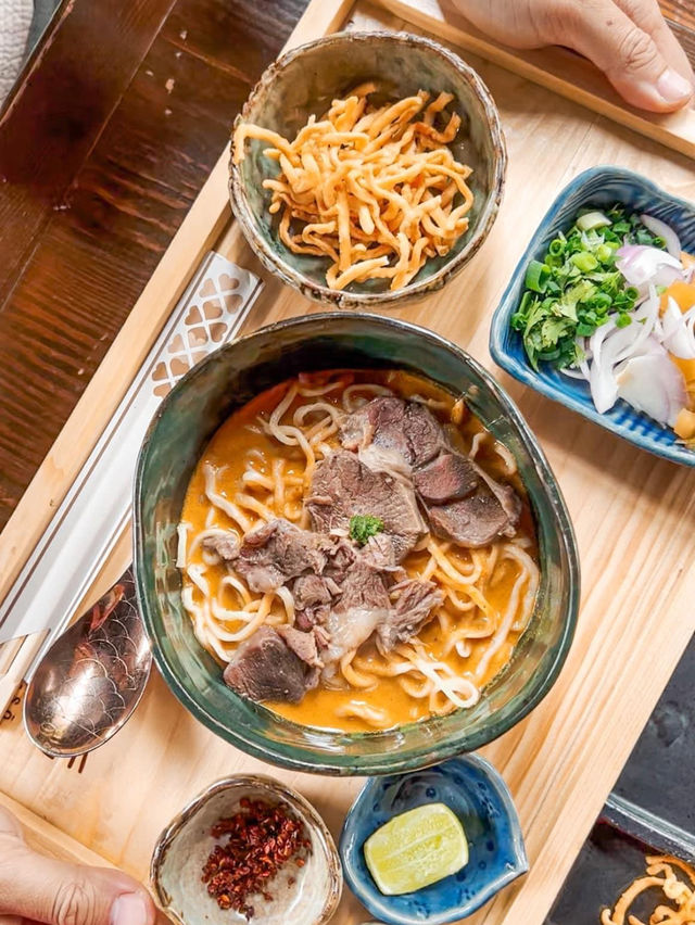 Khao-Sō-i ข้าวโซอิ ร้านข้าวซอยฟิวชั่นสไตล์ญี่ปุ่น