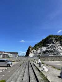 【和歌山県:由良】白い岩礁と青い海が美しい白崎海洋公園