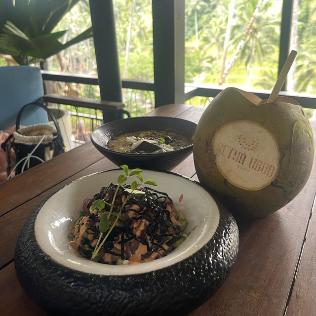 A paradise rice terrace in Bali, Indonesia 