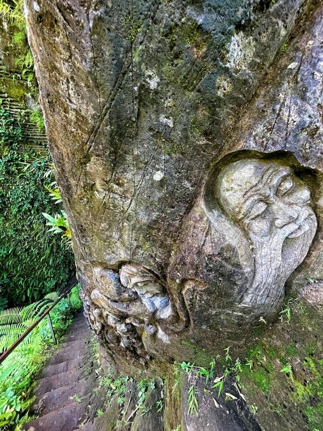 Exploring the Sumampan Waterfall, a hidden gem in Ubud, Bali