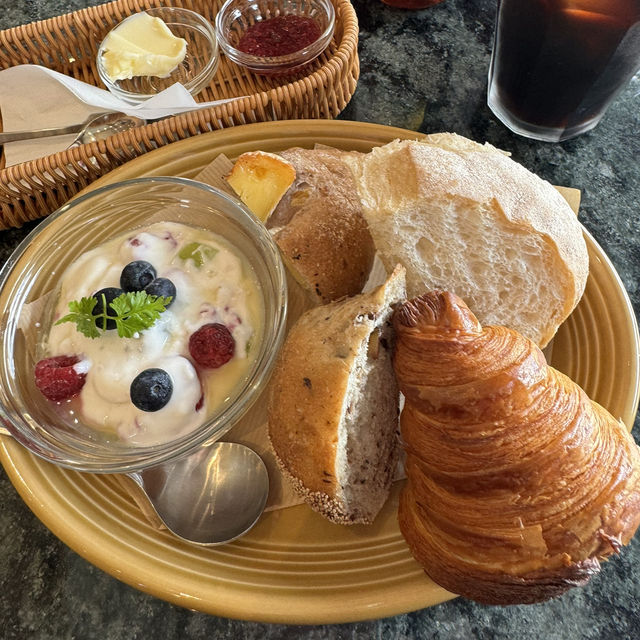 大濠公園で平日限定！モーニングセット🥐
