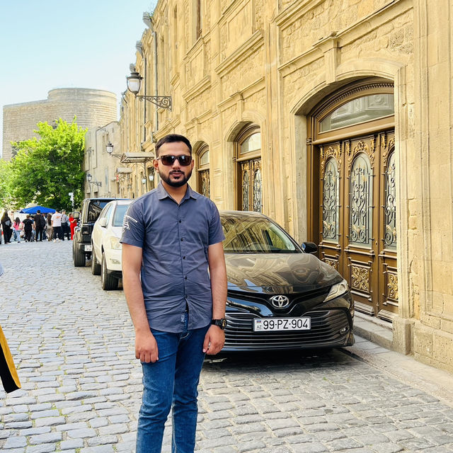 Baku old city exploring was amazing 🔥💕