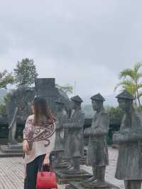 Exploring Khai Dinh Tomb