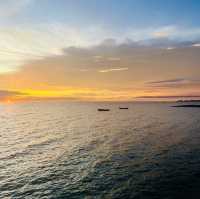 Serene Sunsets at Bangsaen Beach