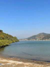 欣澳石灘：長索島港版天使之路